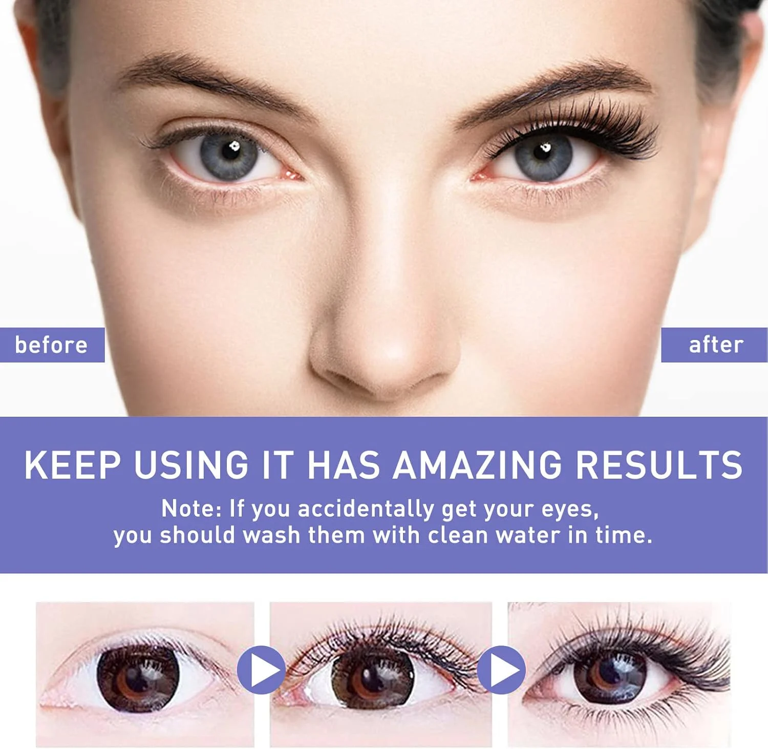 سرم رشد مژه و ابرو، تقویت کننده و افزایش دهنده، فرمول بدون ایجاد حساسیت، رشد کامل تر و سالم تر، افزایش طول و حجم طبیعی مژه