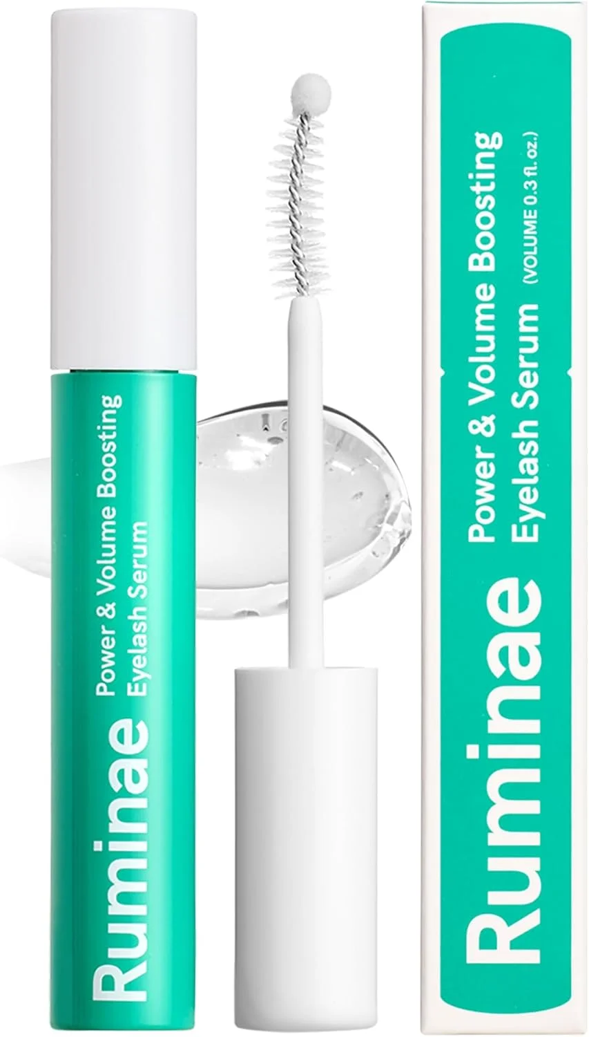 سرم تقویت کننده مژه و ابرو | سرم مژه غیر تحریک کننده کره ای برای مژه ها و ابروهای بلندتر و ضخیم تر | مناسب برای وگان ها، بدون تست حیوانی - پپتیدها، بیوتین، سنتلا، اسید هیالورونیک، 9 میلی لیتر