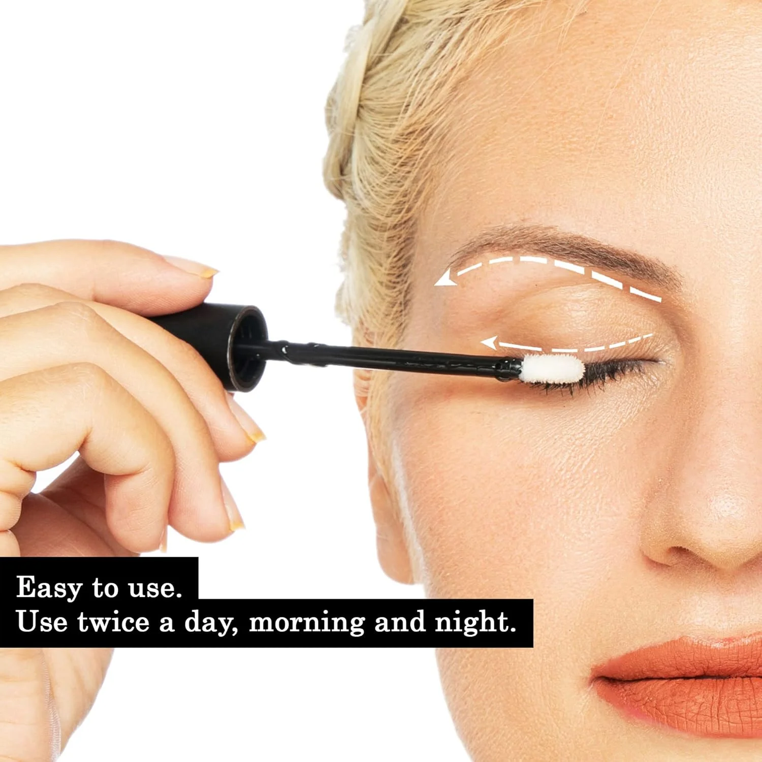 سرم تقویت کننده مژه و ابرو اژه ریا پریمیوم برای مژه های بلندتر، پرپشت تر و ضخیم تر (1 عدد)