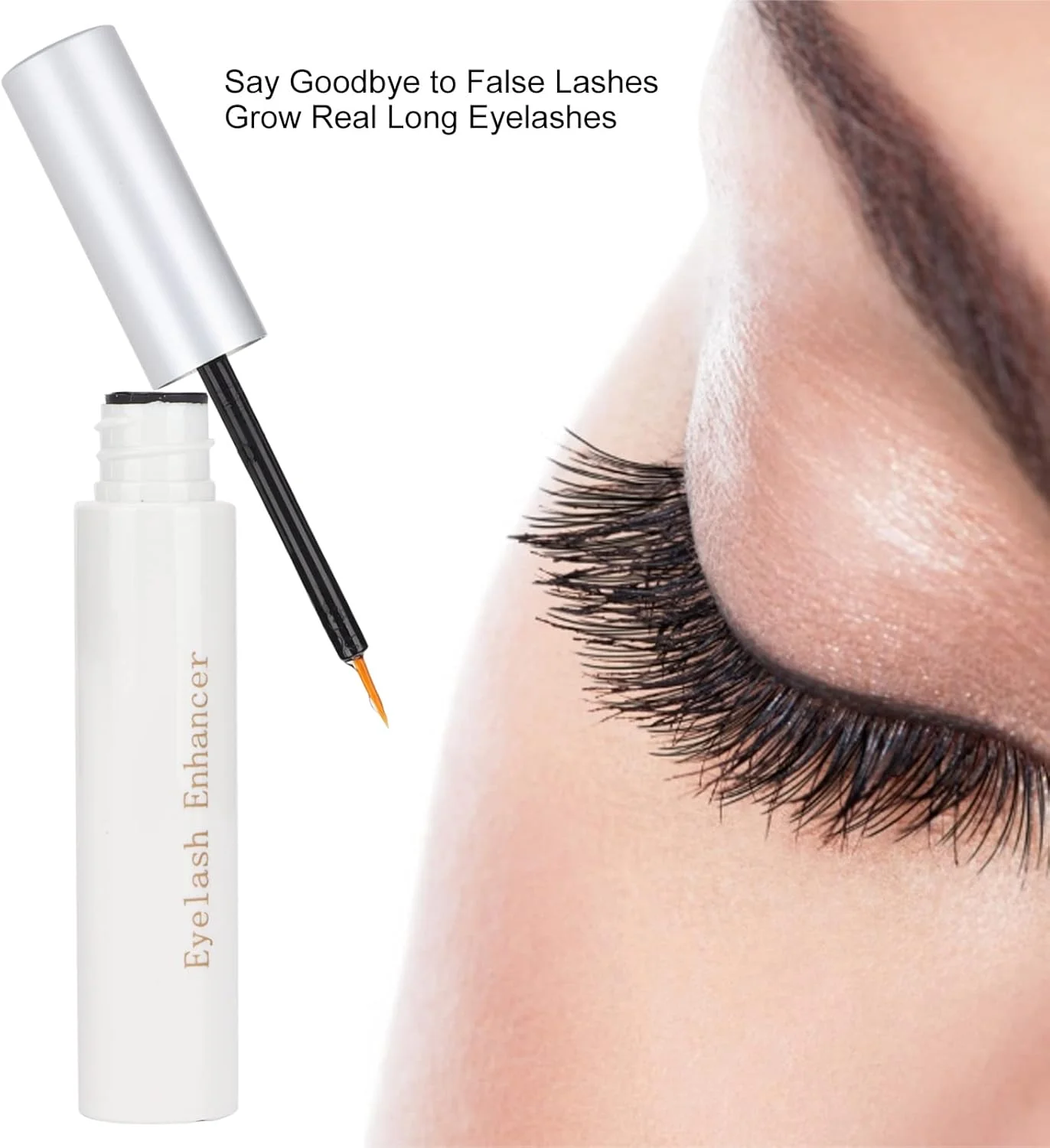 سرم رشد مژه، مایع تقویت کننده مژه برای مژه های بلندتر، پرپشت تر و ضخیم تر