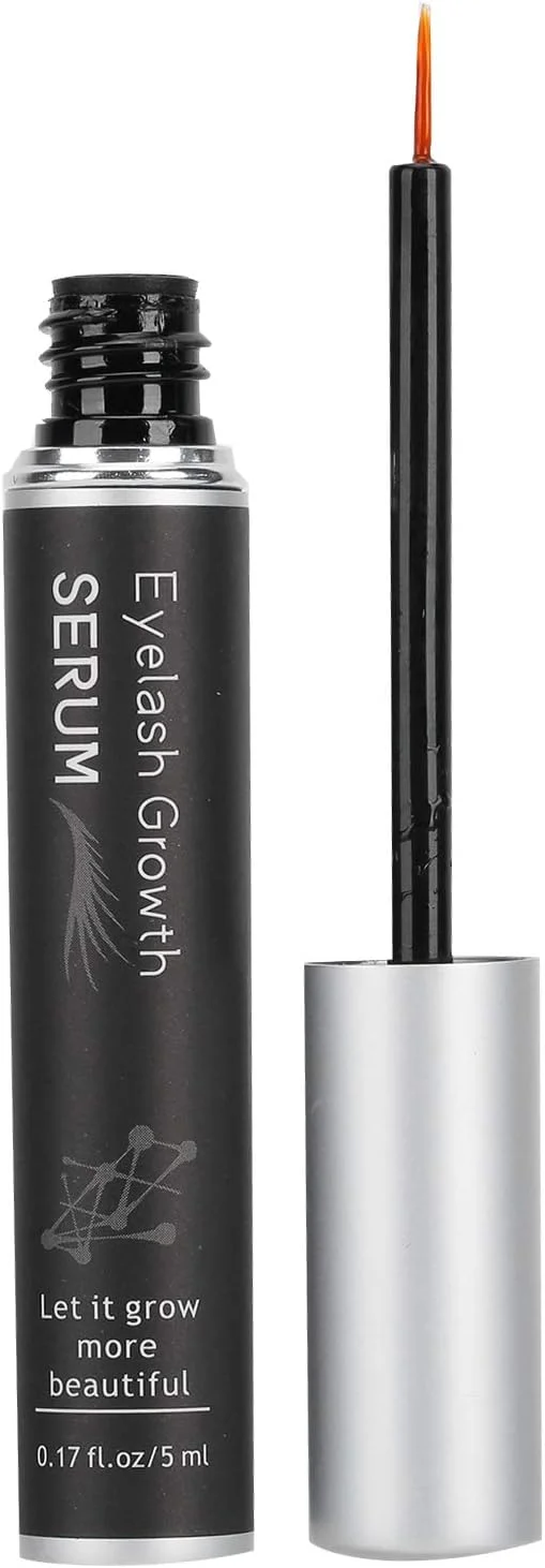 سرم تقویت مژه، سرم تقویت کننده مژه، تقویت کننده ابرو برای مژه ها و ابروهای بلندتر، پرپشت تر و ضخیم تر 5 میلی لیتر