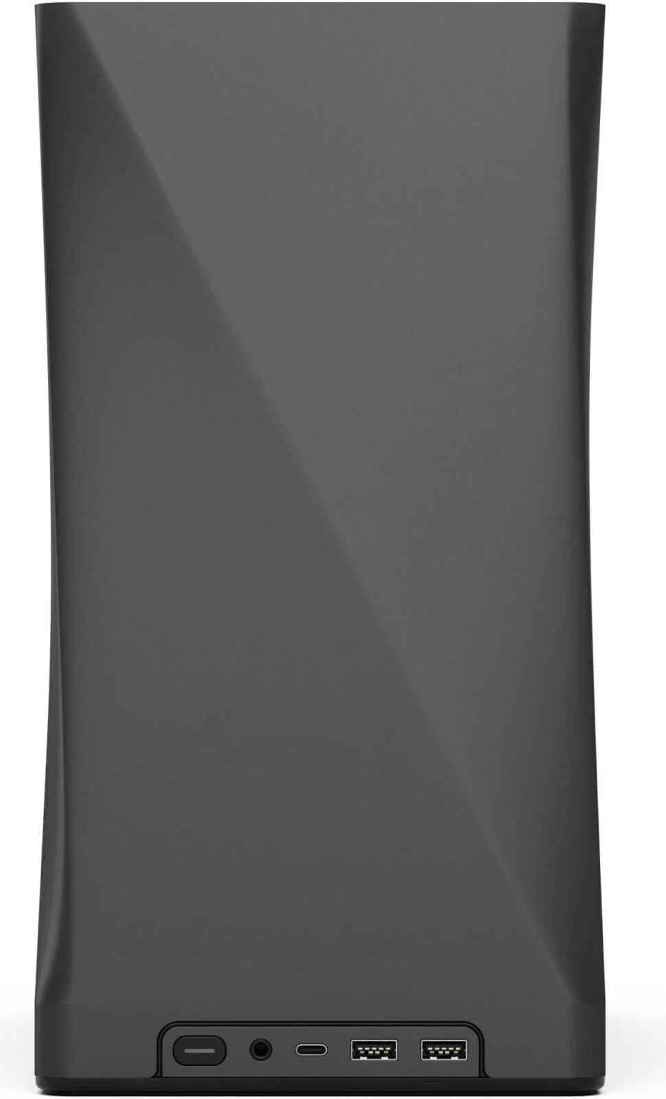 کیس کامپیوتر Fractal Design Era 2 ITX، دارای 2 فن 120 میلی‌متری Aspect PWM از پیش نصب شده، پشتیبانی از رادیاتور تا 280 میلی‌متر و 4 فن، فیلترهای گرد و غبار پایین، ورودی/خروجی در جلو، خاکستری زغالی | FD-C-ERA2N-02