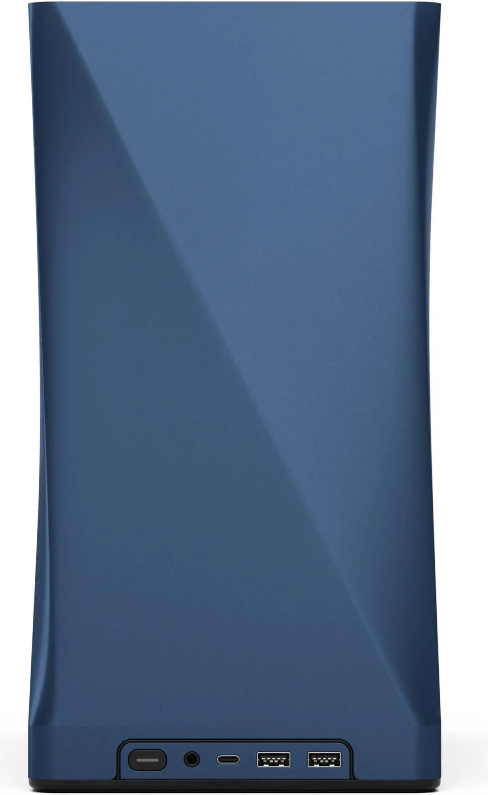 کیس کامپیوتر Fractal Design Era 2 ITX، دارای 2 فن 120 میلی‌متری Aspect PWM از پیش نصب شده، پشتیبانی از رادیاتور تا 280 میلی‌متر و 4 فن، فیلترهای گرد و غبار پایین، ورودی/خروجی در جلو، آبی نیمه شب | FD-C-ERA2N-03