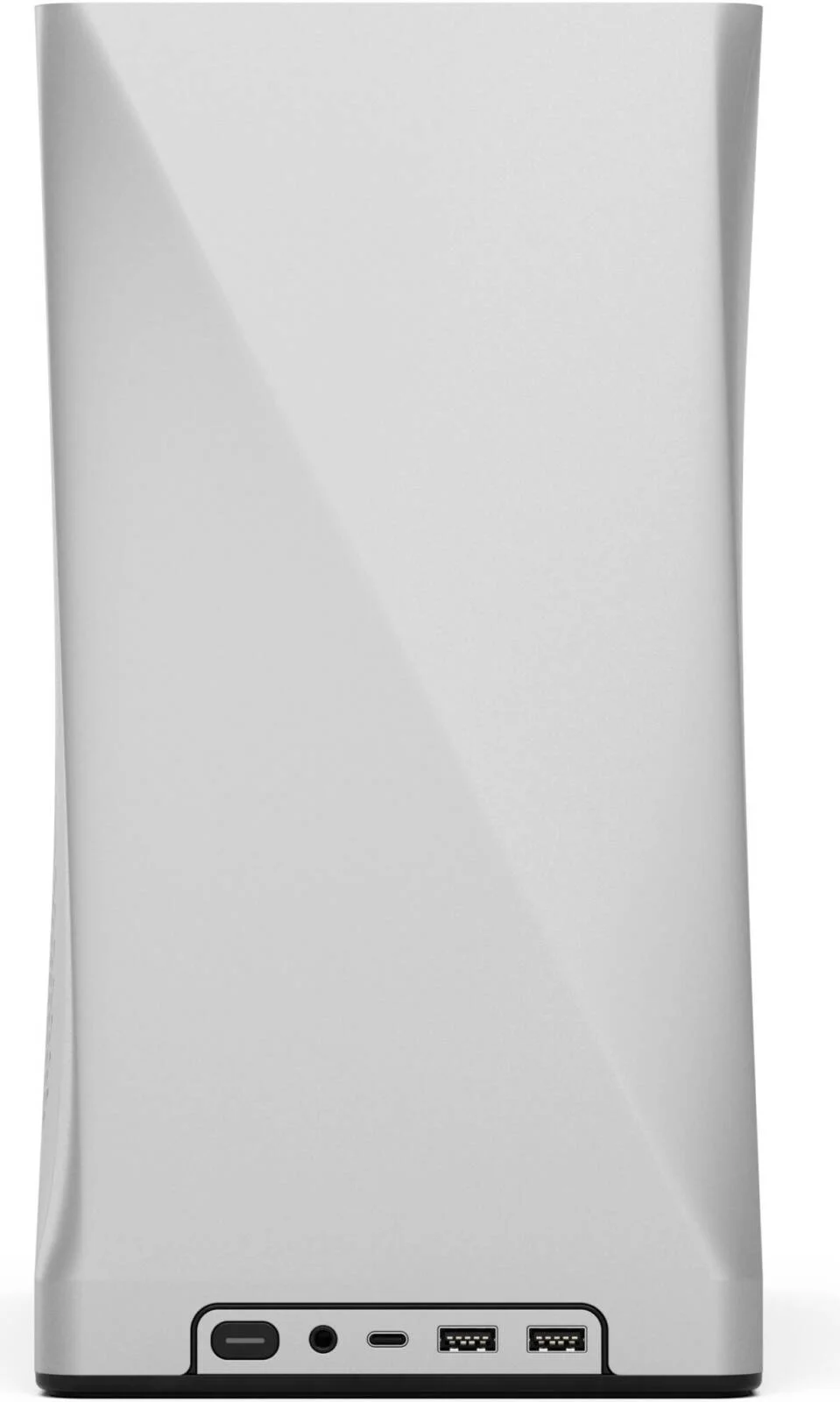 کیس کامپیوتر Fractal Design Era 2 ITX، دارای 2 فن 120 میلی‌متری Aspect PWM از پیش نصب شده، پشتیبانی از رادیاتور تا 280 میلی‌متر و 4 فن، فیلترهای گرد و غبار پایین، ورودی/خروجی رو به جلو، نقره‌ای | FD-C-ERA2N-01