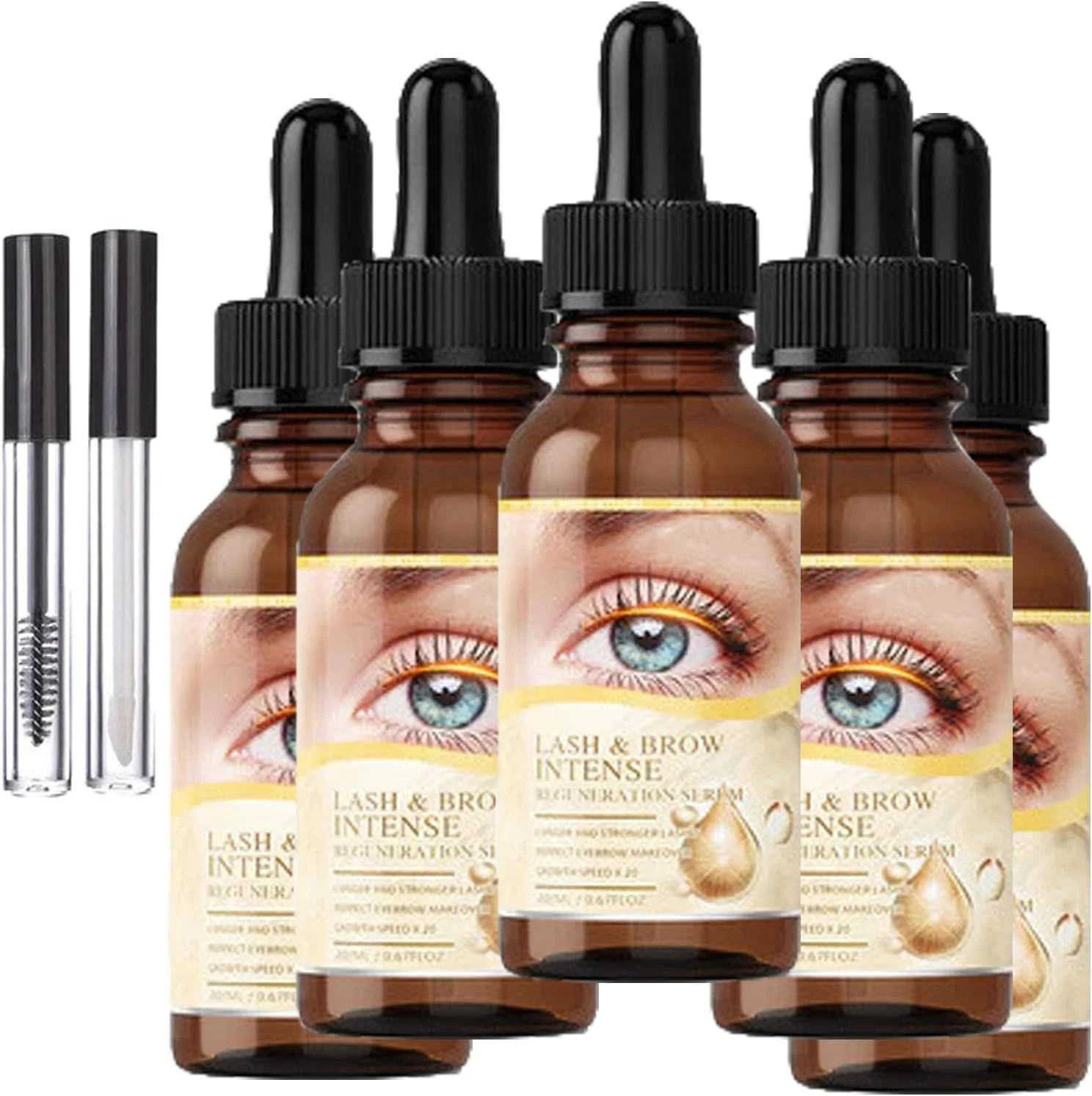 سرم بازسازی کننده قوی مژه و ابرو شین وینک، سرم رشد مژه، تقویت کننده ابرو، سرم تقویت رشد مژه، سرم مژه برای رشد مژه (5 عدد)