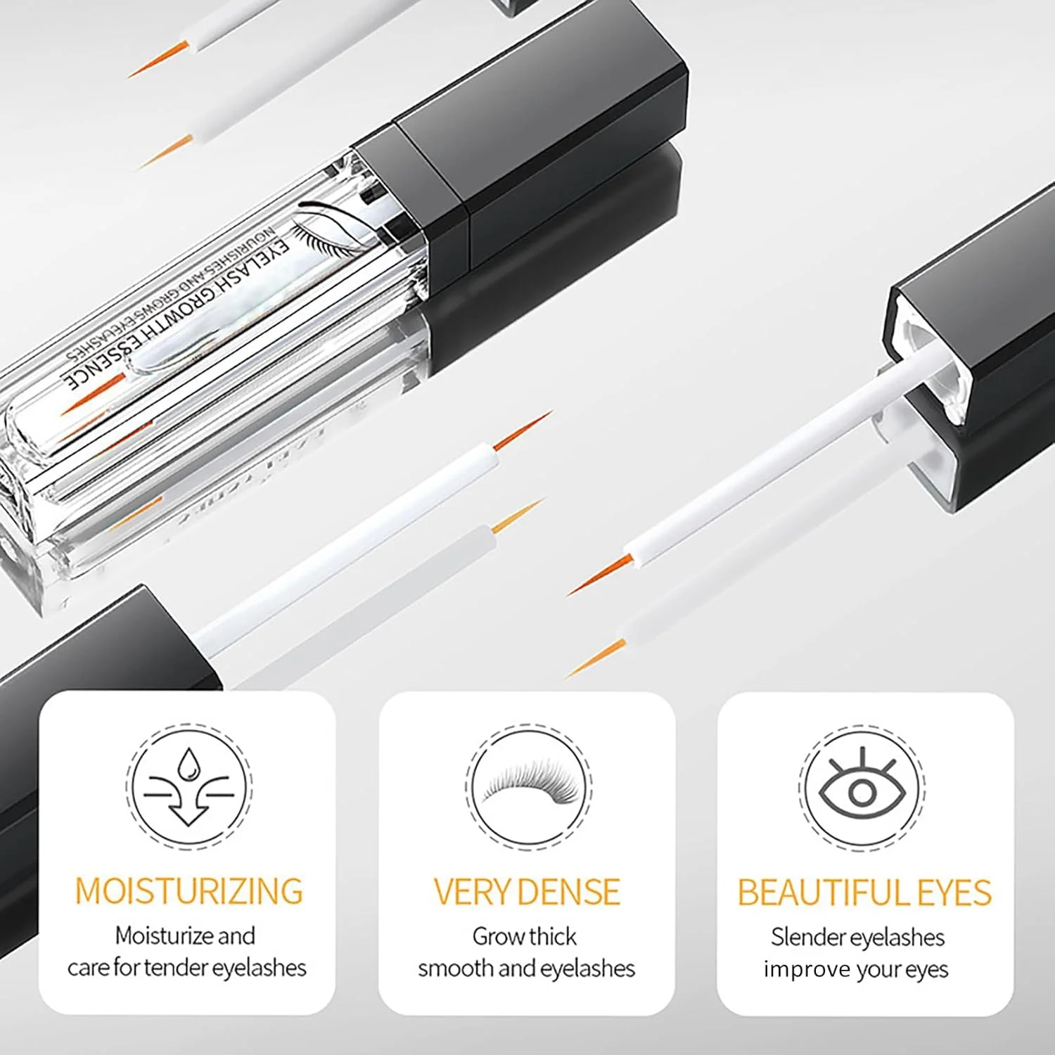 سرم رشد مژه - سرم مژه برای رشد و ضخامت - فعال کننده رطوبت، ظاهری طبیعی و پرپشت تر - تقویت کننده، بلند کننده، فر کننده، محرک و متراکم کننده