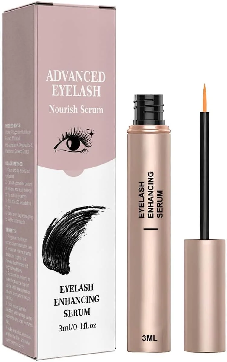 سرم تقویت کننده مژه، سرم ممتاز رشد مژه و تقویت کننده ابرو، سرم تقویت کننده مژه برای مژه ها و ابروهای بلندتر، پرپشت تر و ضخیم تر