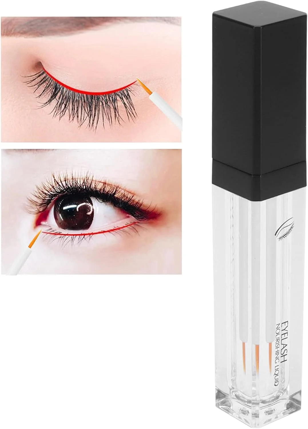 سرم رشد مژه برای مژه‌های بلندتر/پرپشت‌تر/ضخیم‌تر - سرم تقویت کننده مژه و ابرو مناسب برای مژه‌ها/ابروها/اکستنشن مژه