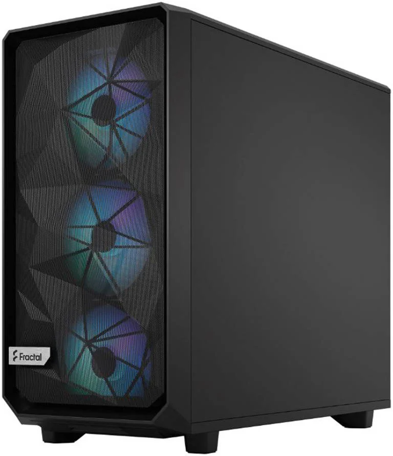 کیس مید تاور Fractal Design Meshify 2 Lite RGB E-ATX، دارای 7 اسلات توسعه، اندازه فن 120/140 میلیمتری، درایو 3.5/2.5 اینچی، پشتیبانی از رادیاتور 360 میلیمتری، پنل جانبی شیشهای حرارت دیده، مشکی TG Light Tint | FD-C-MEL2A-05 کیس مید تاور Fractal Design Meshify 2 Lite RGB E-ATX، دارای 7 اسلات توسعه، اندازه فن 120/140 میلیمتری، درایو 3.5/2.5 اینچی، پشتیبانی از رادیاتور 360 میلیمتری، پنل جانبی شیشهای حرارت دیده، مشکی TG Light Tint | FD-C-MEL2A-05