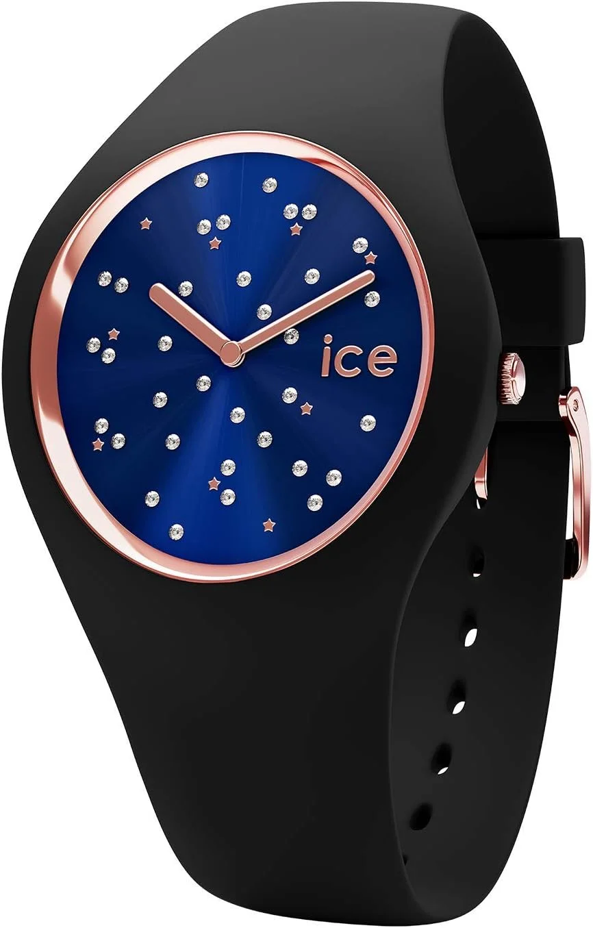 آیس-واچ - آیس کازموس استار دیپ بلو - ساعت مچی زنانه با بند سیلیکونی