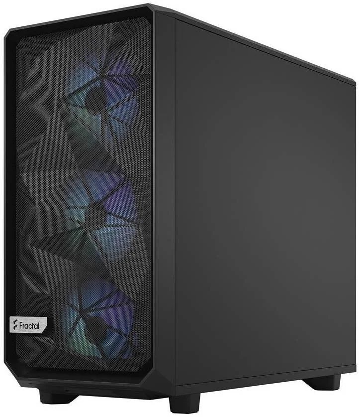 کیس مید تاور Fractal Design Meshify 2 RGB ATX، دارای 7+2 اسلات توسعه، سایز فن 120/140 میلیمتری، پشتیبانی از رادیاتور تا 360 میلیمتر، پنجره شیشهای حرارت دیده، جایگاه نصب درایو 3.5/2.5 اینچی، مشکی | FD-C-MES2A-06 کیس مید تاور Fractal Design Meshify 2 RGB ATX، دارای 7+2 اسلات توسعه، سایز فن 120/140 میلیمتری، پشتیبانی از رادیاتور تا 360 میلیمتر، پنجره شیشهای حرارت دیده، جایگاه نصب درایو 3.5/2.5 اینچی، مشکی | FD-C-MES2A-06