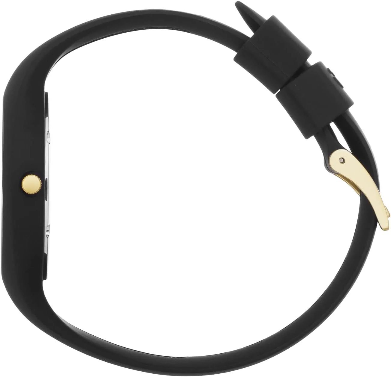 آیس-واچ - آیس فلاور کالر لیوز - ساعت مچی زنانه با بند سیلیکونی - 020514 (متوسط)، مشکی، بند