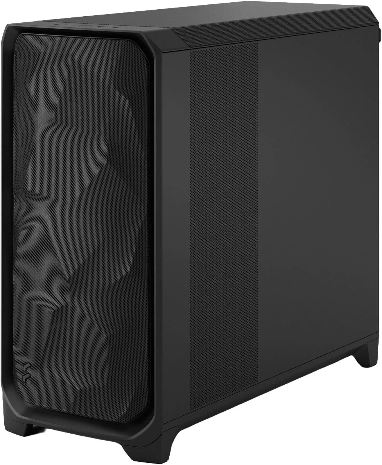 کیس کامپیوتر فول تاور Fractal Design Meshify 3 XL، دارای 3 فن Momentum 14، پشتیبانی از رادیاتور تا 420 میلی‌متر و 10 فن، سازمان‌دهنده‌های کابل، پنل فولادی صنعتی، مشکی یکدست | FD-C-MES3X-01