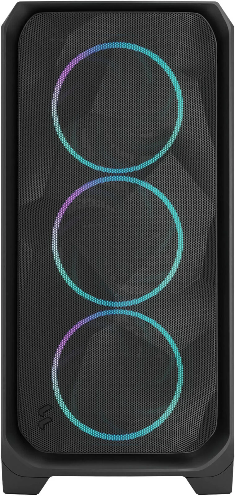 کیس کامپیوتر فول تاور Fractal Design Meshify 3 XL، دارای 3 فن Momentum 14، پشتیبانی از رادیاتور تا 420 میلی‌متر و 10 فن، سازمان‌دهنده‌های کابل، پنل شیشه‌ای حرارت دیده، مشکی با شیشه دودی روشن | FD-C-MES3X-04