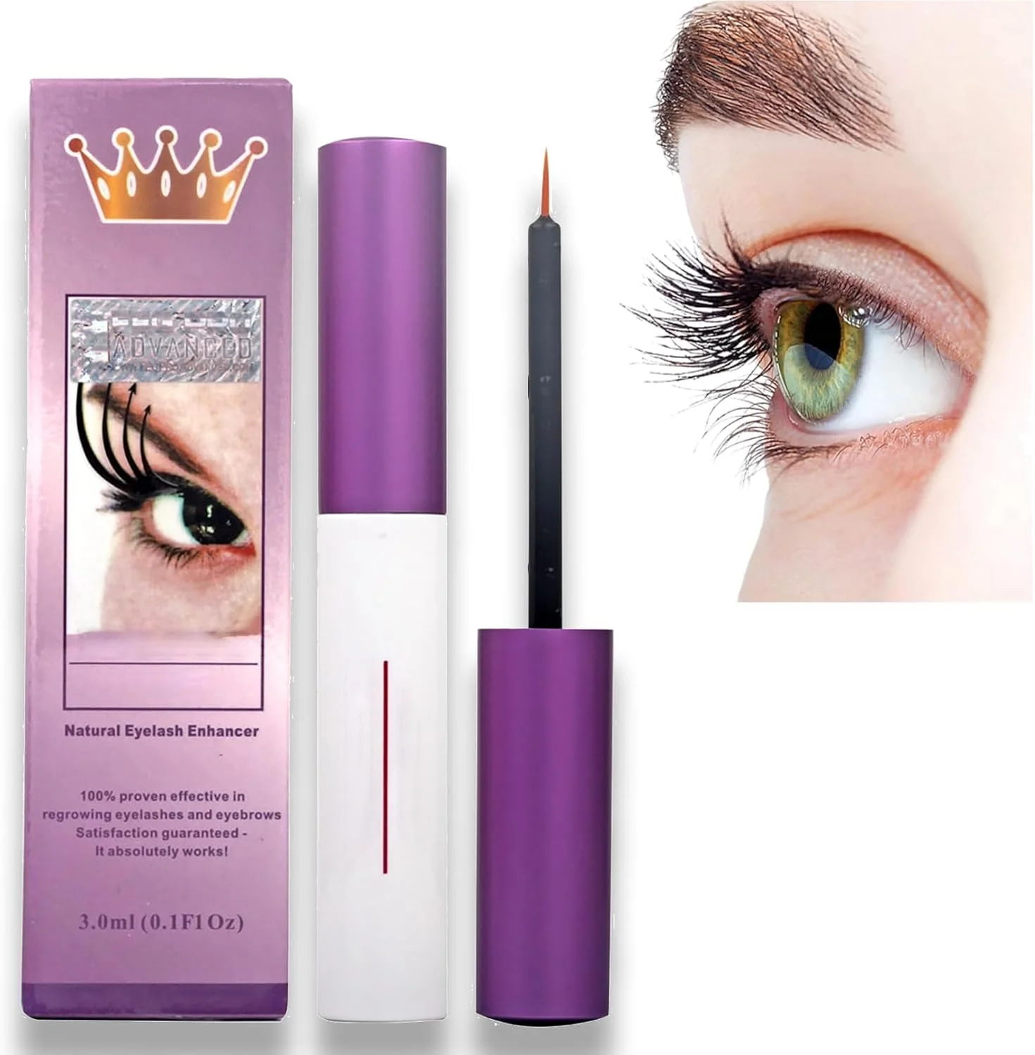 سرم تقویت مژه - سرم مژه برای رشد و ضخامت - فعال کننده رشد مژه، افزایش ضخامت و طول مژه - طراوت بخش، تقویت کننده، مرطوب کننده، فرمول طبیعی - ظاهری سریع و سالم تر