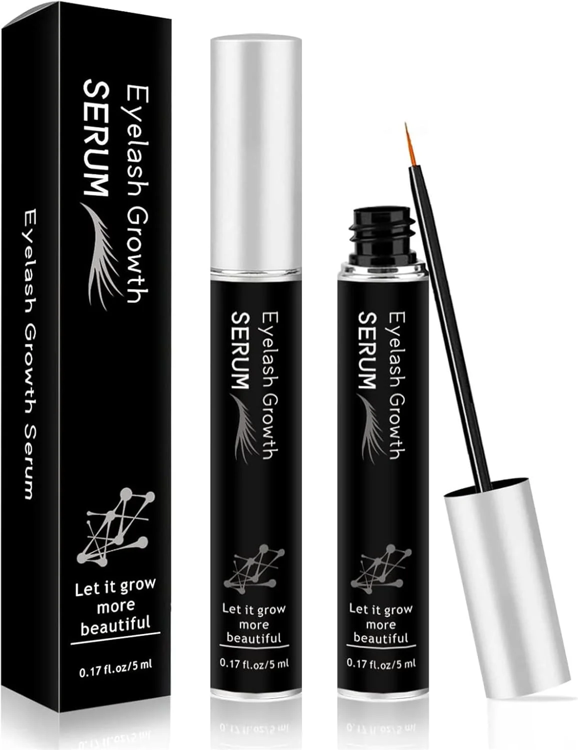 سرم مژه، سرم تقویت کننده مژه برای مژه های بلندتر، پرپشت تر و سالم تر (2 عدد)