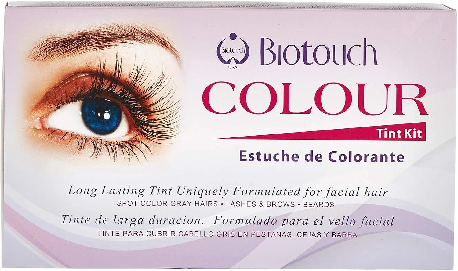 کیت رنگ مژه Biotouch، رنگ خاکستری، تقویت کننده مژه کیت رنگ مژه Biotouch، رنگ خاکستری، تقویت کننده مژه