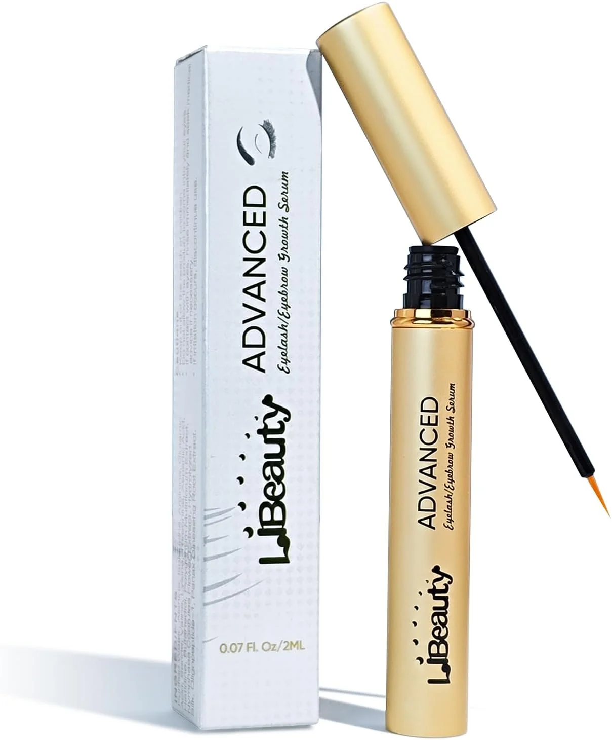 سرم تقویت کننده مژه Libeauty، سرم تقویت کننده ابرو و مژه برای رشد، ضخامت، پرپشتی و استحکام - 2 میلی لیتر