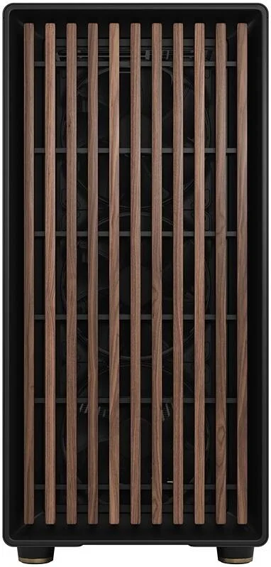 کیس کامپیوتر مید تاور Fractal North XL E-ATX، پنل جانبی مشبک، شامل 3 عدد فن Aspect 140mm PWM، پشتیبانی از رادیاتور تا 420mm و 9 فن، فیلتر گرد و غبار، Type-C، 2x USB 3.0، 3.5mm، مشکی | FD-C-NOR1X-01