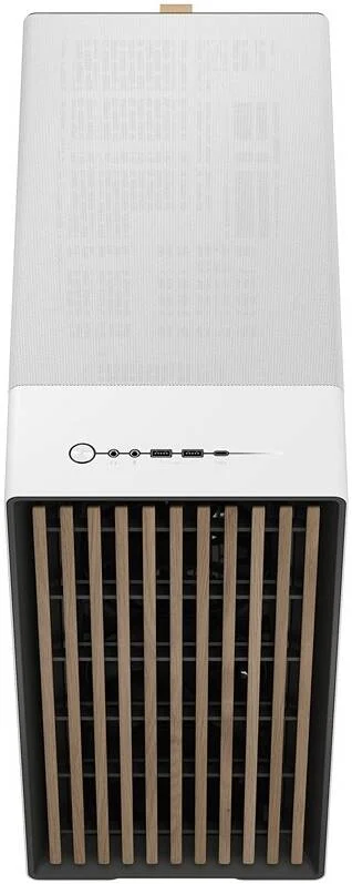 کیس کامپیوتر مید تاور Fractal North XL E-ATX، پنل جانبی مشبک، شامل 3 عدد فن Aspect 140mm PWM، پشتیبانی از رادیاتور تا 420mm و 9 فن، فیلترهای گرد و غبار، Type-C، 2x USB 3.0، سفید | FD-C-NOR1X-03