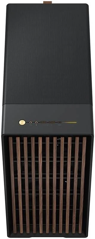کیس کامپیوتر مید تاور Fractal North XL E-ATX، پنل جانبی مشبک، شامل 3 عدد فن Aspect 140mm PWM، پشتیبانی از رادیاتور تا 420mm و 9 فن، فیلتر گرد و غبار، Type-C، 2x USB 3.0، 3.5mm، مشکی | FD-C-NOR1X-01