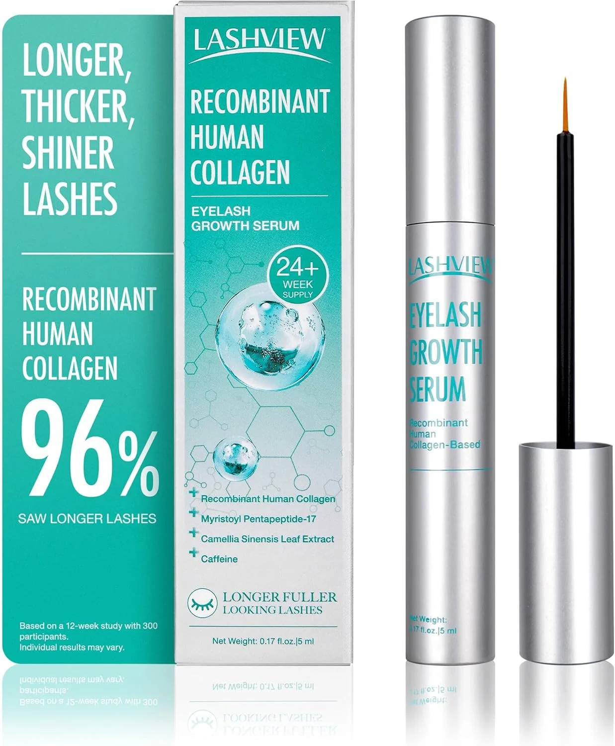 سرم تقویت مژه LASHVIEW (۵ میلی لیتر) - تقویت کننده مژه ممتاز برای مژههای بلندتر، ضخیمتر و پرتر - تقویت و حالت دهنده مژهها - فرمول ایمن و موثر برای نتایج قابل مشاهده در ۲ هفته سرم تقویت مژه LASHVIEW (۵ میلی لیتر) - تقویت کننده مژه ممتاز برای مژههای بلندتر، ضخیمتر و پرتر - تقویت و حالت دهنده مژهها - فرمول ایمن و موثر برای نتایج قابل مشاهده در ۲ هفته