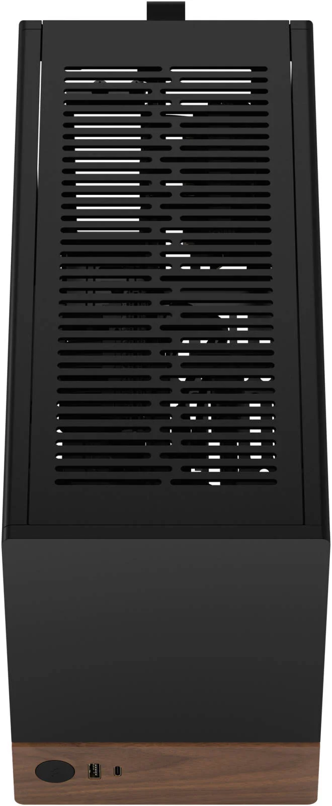 کیس گیمینگ Fractal Terra Small Factor Mini ITX SFX، دارای 2 جایگاه نصب درایو 2.5 اینچی، سایز فن 120 میلی‌متری، سایز رادیاتور 120 میلی‌متری، 3 اسلات توسعه (حالت حداکثر GPU)، USB Type-C 20Gbps، گرافیت | FD-C-TER1N-01