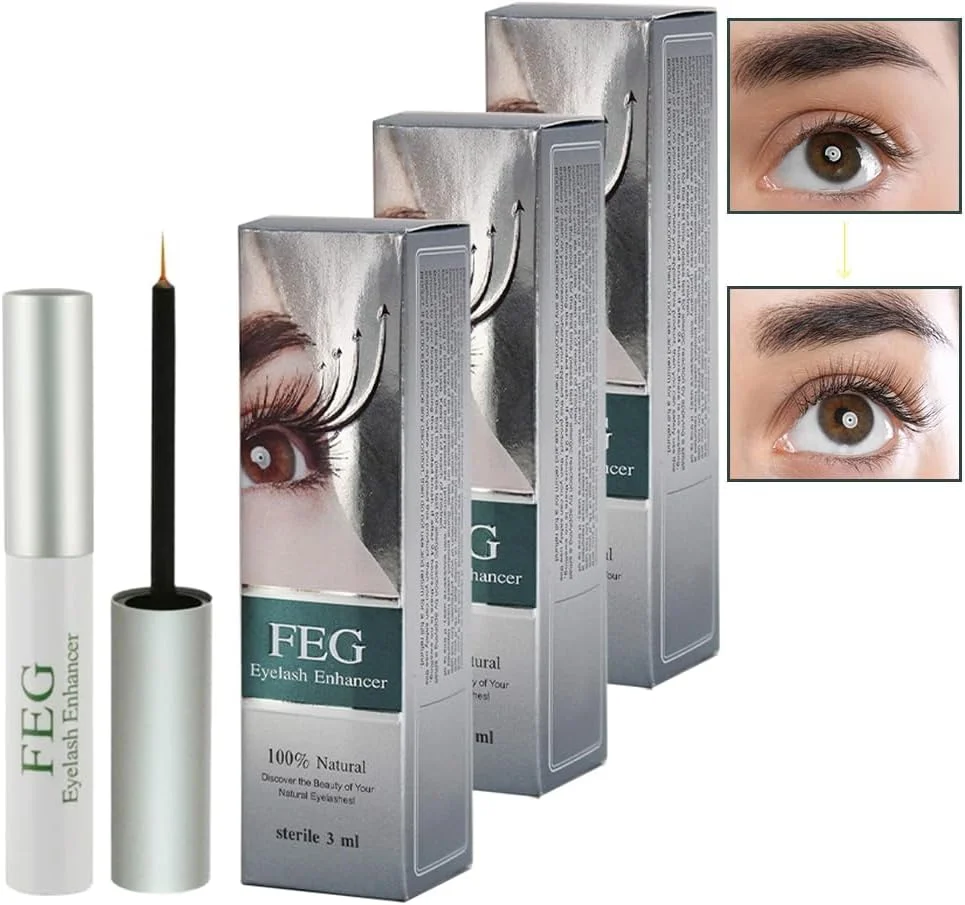 محلول تقویت مژه FEG، قویترین سرم رشد مژه با فرمولاسیون 100% طبیعی، محرک رشد سریع مژهها، سرم رشد مژه برای مژههای بلندتر، ضخیمتر و پرپشتتر، سرم بلند کننده مژه 3x3 میلیلیتر محلول تقویت مژه FEG، قویترین سرم رشد مژه با فرمولاسیون 100% طبیعی، محرک رشد سریع مژهها، سرم رشد مژه برای مژههای بلندتر، ضخیمتر و پرپشتتر، سرم بلند کننده مژه 3x3 میلیلیتر