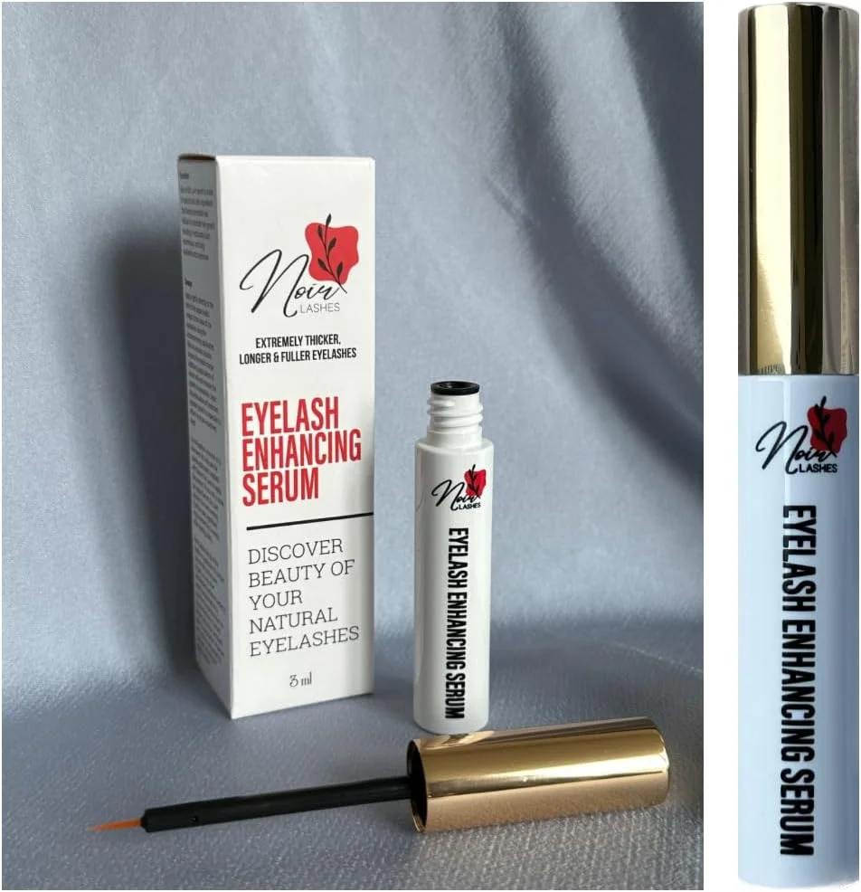 سرم تقویت مژه، ۱۰۰٪ خالص، سرم رشد مژه، بدون تست حیوانی، تقویت کننده و افزایش دهنده مژه برای مژه های بلندتر و پرتر، بدون ایجاد حساسیت