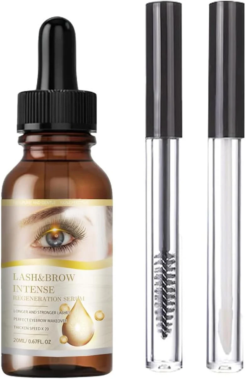 سرم پیشرفته رشد مژه Azonee به همراه اپلیکاتور، سرم احیا کننده قوی مژه و ابرو برای مژه‌های بلندتر و قوی‌تر، تقویت کننده مغذی مژه (20 میلی لیتر)