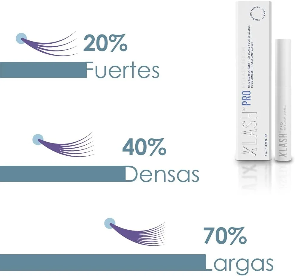 سرم تقویت مژه Xlash Pro حجم 6 میلی لیتر، بهترین سرم طبیعی برای مژه‌های بلندتر