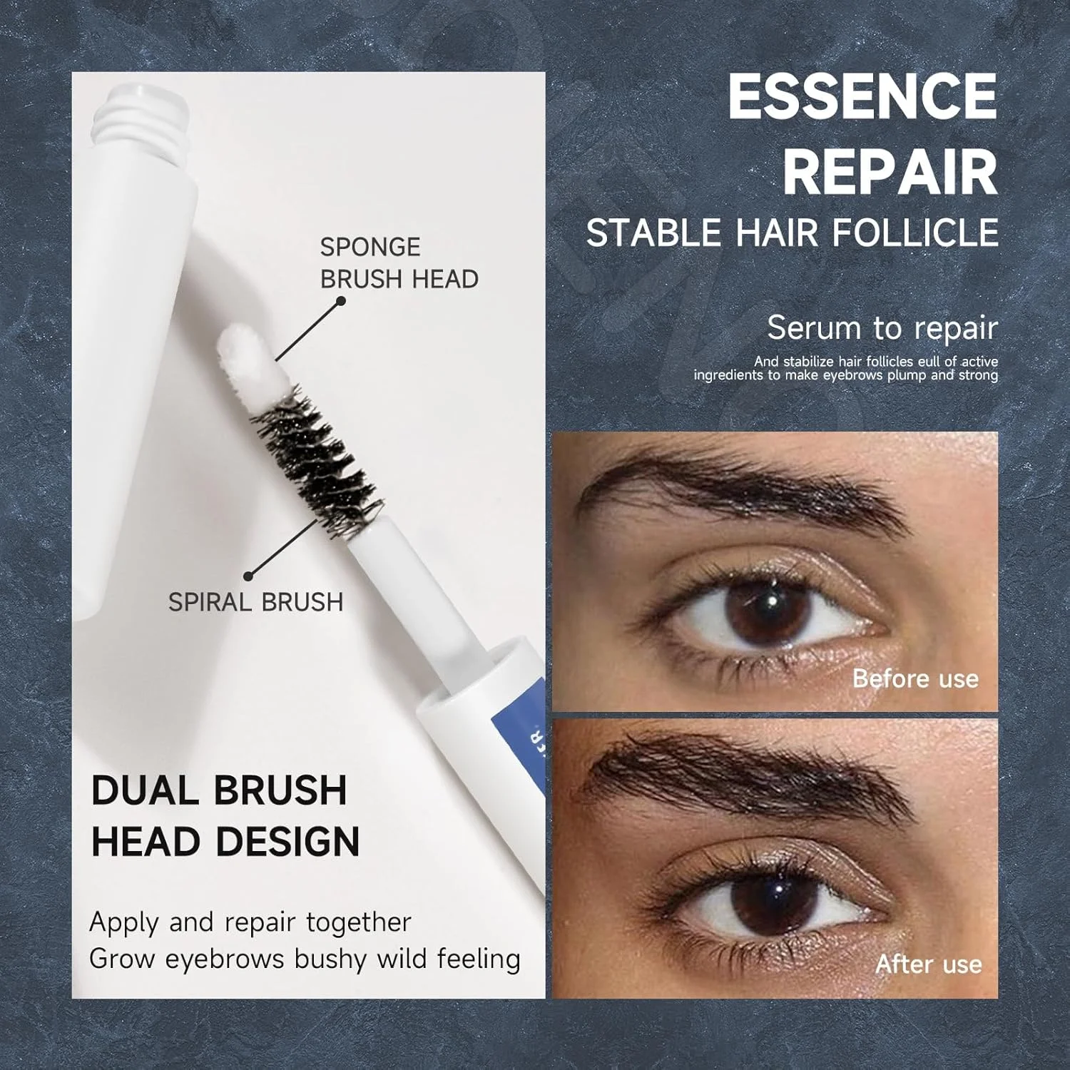 سرم تقویت کننده ابرو، سرم رشد طبیعی و ارگانیک ابرو و مژه، برای ابروهای تیره تر و ضخیم تر، تقویت کننده غیر تحریک کننده و ایمن ابرو برای مردان و زنان، مرطوب کننده پوست سرم تقویت کننده ابرو، سرم رشد طبیعی و ارگانیک ابرو و مژه، برای ابروهای تیره تر و ضخیم تر، تقویت کننده غیر تحریک کننده و ایمن ابرو برای مردان و زنان، مرطوب کننده پوست