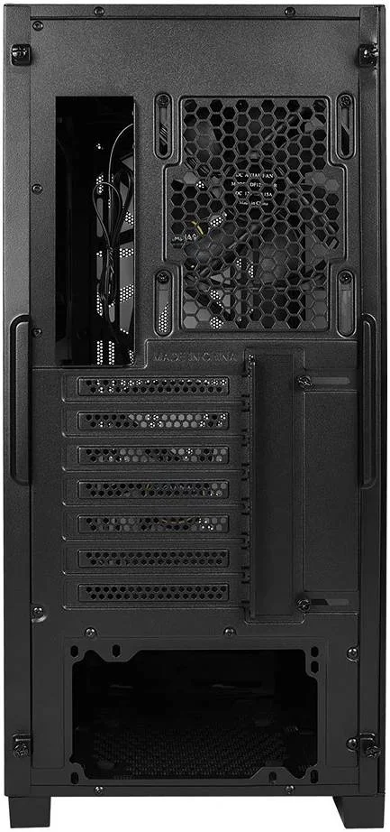 کیس کامپیوتر مید تاور GAMDIAS Apollo M1 ELITE با دو فن ARGB 200 میلی‌متری و یک فن 120 میلی‌متری از پیش نصب‌شده در عقب، پنل شیشه‌ای حرارت دیده جانبی، پشتیبانی از رادیاتور 280 میلی‌متری، فیلتر گرد و غبار مغناطیسی، مشکی | APOLLO M1 ELITE BK