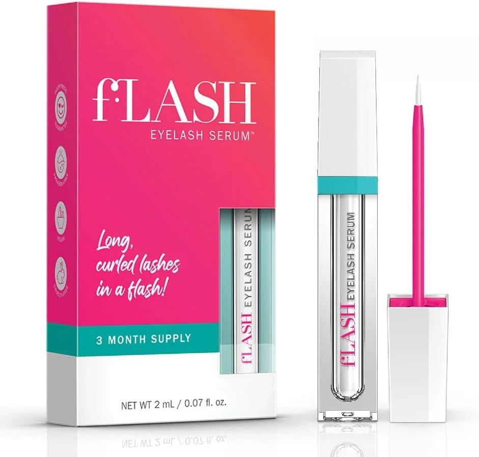 سرم مژه fLASH – سرم تقویت مژه برای مژه‌های بلندتر، ضخیم‌تر و فرخورده‌تر – تقویت‌کننده و استحکام‌بخش طبیعی مژه – فرمول ایمن و موثر – 2 میلی‌لیتر (تامین 3 ماه)
