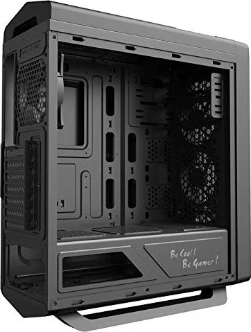 کیس مشکی GAMEMAX Asgard G516 RGB، مید تاور ATX برای کامپیوتر گیمینگ، بدنه توری SPCC 0.5 میلی‌متری، 3 پورت USB3.0/2.0، 4 فن 15 LED RGB همگام‌سازی، پنل جانبی پلکسی گلاس | Asgard G5