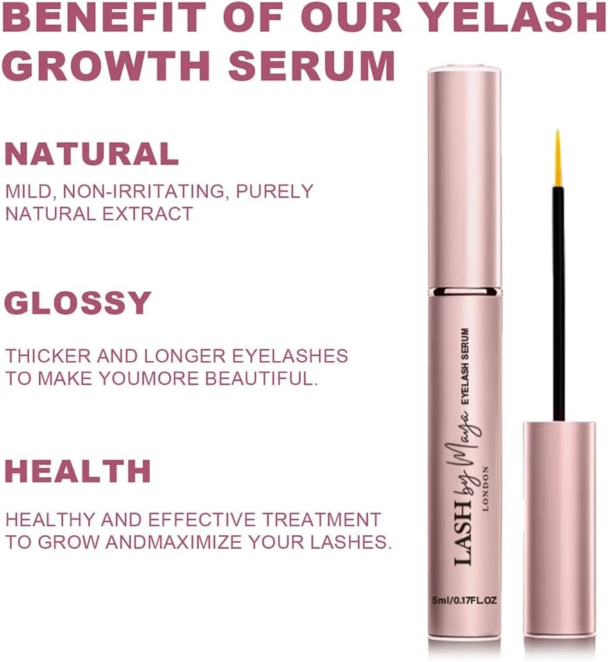سرم مژه مایا، سرم تقویت کننده مژه، بدون تست حیوانی، ساخت آمریکا - 5 میلی لیتر