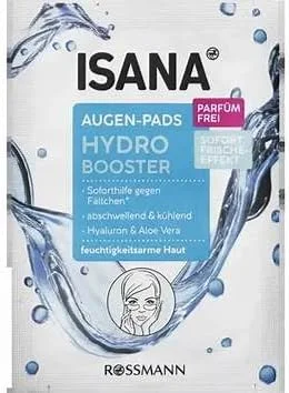 پدهای دور چشم آبرسان ایسانا - بسته 12 عددی، مرطوب کننده و بدون عطر