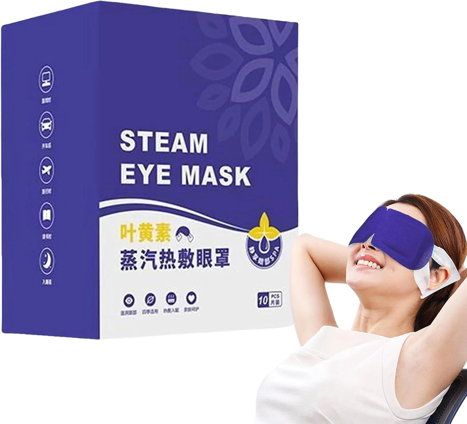 ماسک بخار برای چشم - ماسک بخار گرم کننده | پدهای کمپرس گرم برای ریلکسیشن اسپا در خانه، روتین قبل از خواب، مدیتیشن، ریکاوری بعد از تمرین، ریلکسیشن محل کار ماسک بخار برای چشم - ماسک بخار گرم کننده | پدهای کمپرس گرم برای ریلکسیشن اسپا در خانه، روتین قبل از خواب، مدیتیشن، ریکاوری بعد از تمرین، ریلکسیشن محل کار