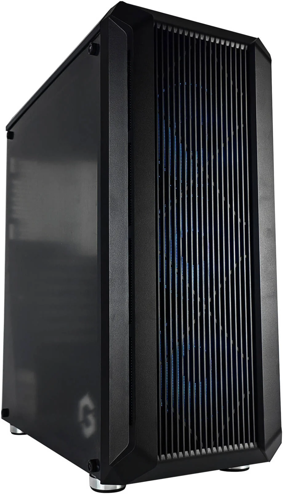 کیس گیمینگ مید تاور GameOn Trident II S-Series، دارای 3 فن RGB از پیش نصب شده، پشتیبانی از رادیاتور تا 240 میلی‌متر و 6 فن 120 میلی‌متری، پنل جانبی اکریلیک، جنس SPCC، فیلتر گرد و غبار، مشکی | GO-TRIDENTII-S