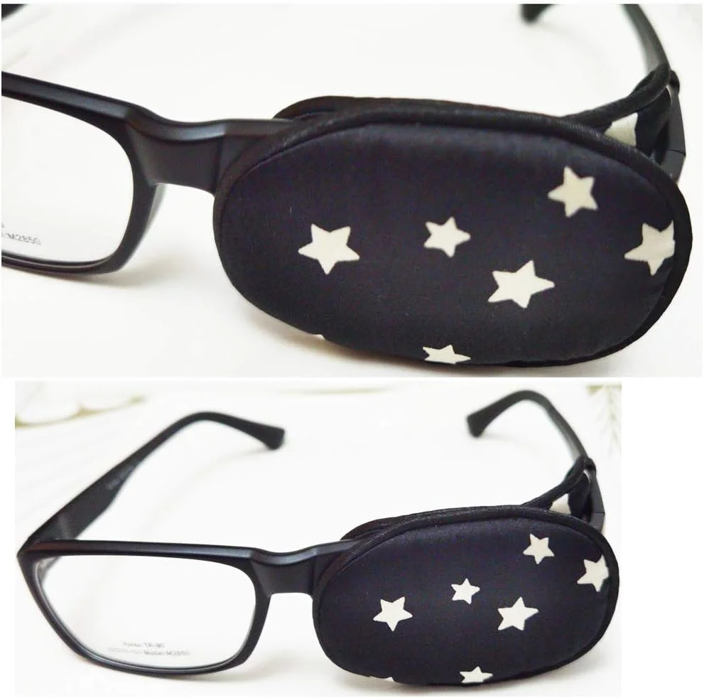 پوشش چشمی ابریشمی مایا استار برای آمبلیوپی و استرابیسموس (سیاه) پوشش چشمی ابریشمی مایا استار برای آمبلیوپی و استرابیسموس (سیاه)