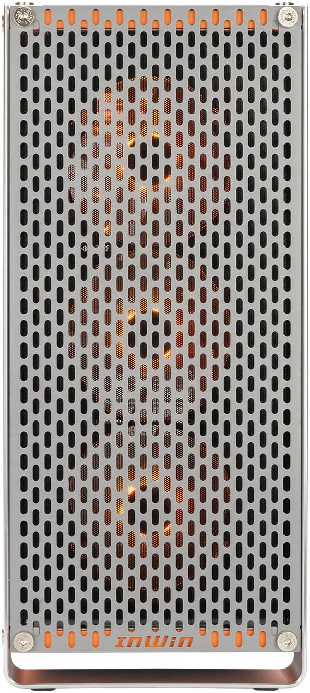 کیس کامپیوتر فول تاور InWin Dubili E-ATX، دارای 4 فن Jupiter AJ140 از پیش نصب شده، جنس آلومینیوم، شیشه حرارت دیده، مواد SECC، پشتیبانی از کارت گرافیک تا 430 میلی متر و رادیاتور 420 میلی متر، خاکستری تیتانیومی | IW-CS-DUBILIASB-GRY
