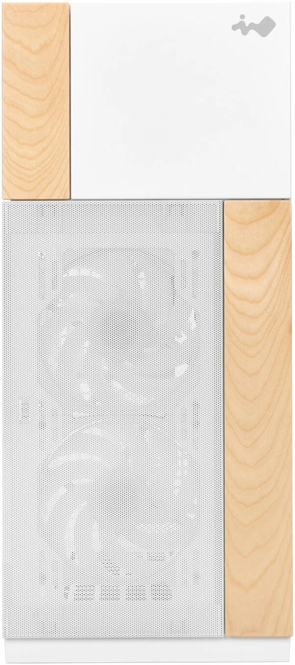 کیس کامپیوتر فول تاور InWin F5 E-ATX، دارای 3 فن AN140P از پیش نصب شده، SECC، شیشه حرارت دیده، مواد چوبی، پشتیبانی از کارت گرافیک تا 435 میلی متر و رادیاتور 420 میلی متر، سفید | IW-CS-F5WHI-3AN140P