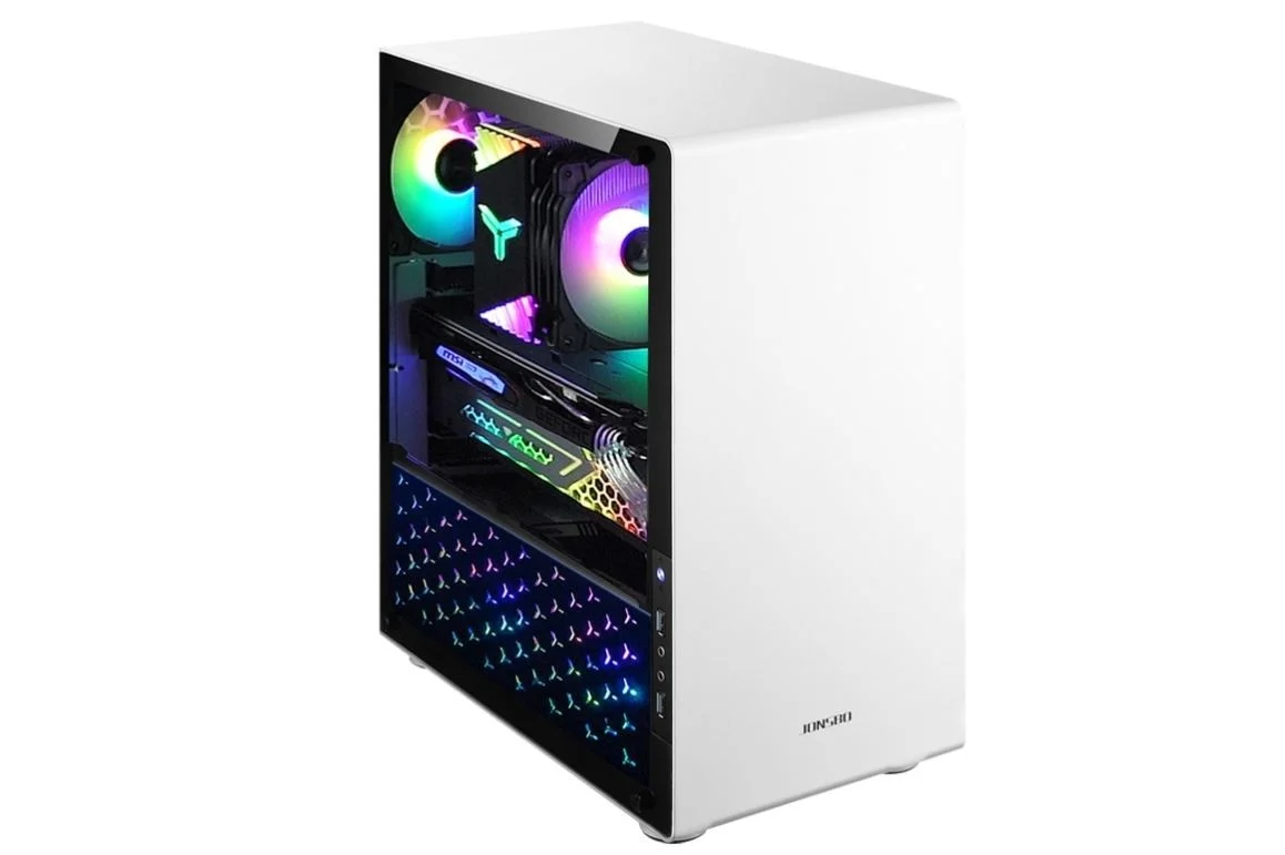 کیس کامپیوتر گیمینگ مید تاور Jonsbo U4-White Window، 2 جایگاه، Micro ATX، فن 120 میلی متری | U4-White