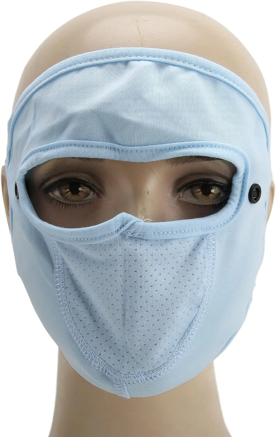 ماسک صورت، راحت، قابل شستشو در ماشین لباسشویی، سبک وزن برای استفاده در فضای باز، پوشش صورت محافظ آفتاب، نگهدارنده پوشش صورت تمام سایز با محافظ چشم برای فعالیت های خارج از منزل (آبی) ماسک صورت، راحت، قابل شستشو در ماشین لباسشویی، سبک وزن برای استفاده در فضای باز، پوشش صورت محافظ آفتاب، نگهدارنده پوشش صورت تمام سایز با محافظ چشم برای فعالیت های خارج از منزل (آبی)