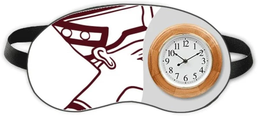 ماسک چشم خواب طرح نگاره جانبی توتم مصر