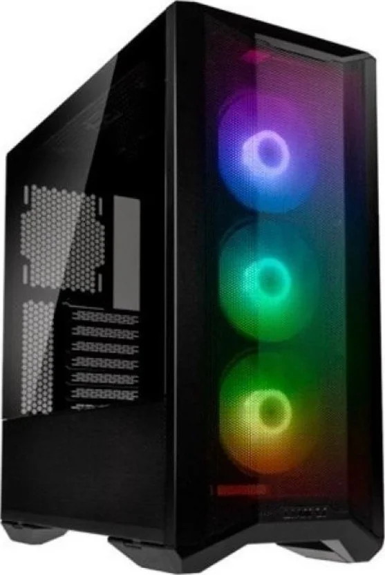 کیس کامپیوتر Lian Li Lancool II Mesh RGB به همراه 3 فن 120 میلی‌متری ARGB با سرعت 1300 دور در دقیقه - مشکی I G99.LAN2MRX.50 / G99.LAN2MRX.00