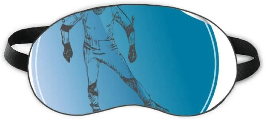 چشم بند خواب طرح اسکی و چکمه های ورزشی زمستانی