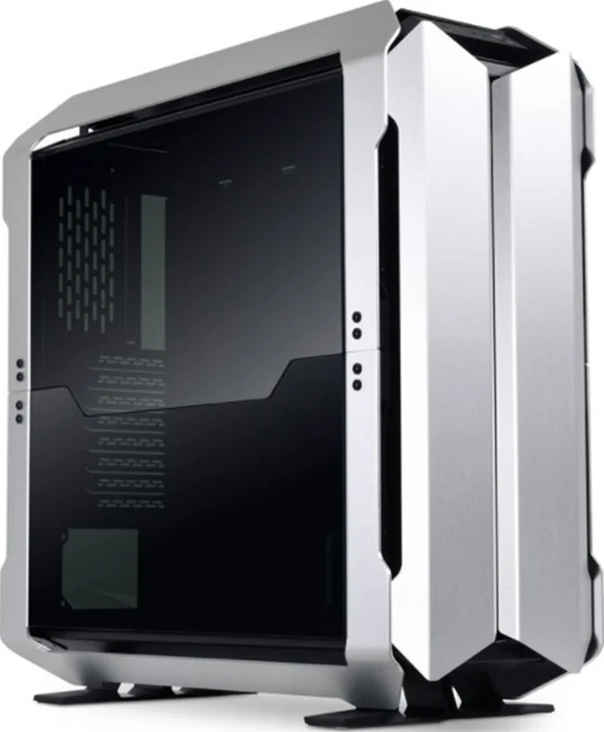 کیس کامپیوتر Lian Li Odyssey X نقره ای فول تاور با قابلیت تبدیل به 3 مدل، پشتیبانی از خنک کننده پردازنده تا ارتفاع 170mm، پشتیبانی از کارت گرافیک تا طول 423mm، پشتیبانی از رادیاتور 420mm | G99.TR01A.00