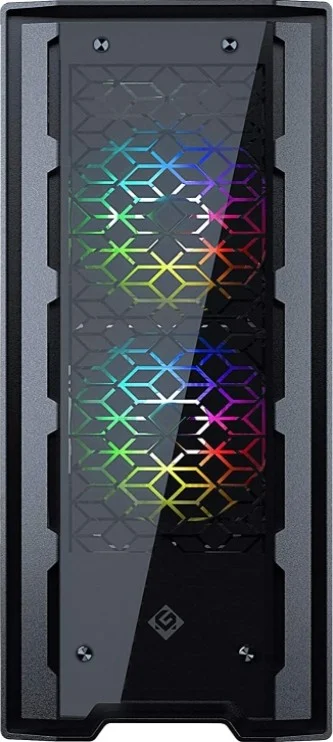 کیس میدتاور ATX مدل MetallicGear Neo-G فانتکس، طراحی شیشه حرارت دیده تزئینی در جلو، 2 عدد فن 120 دیجیتال RGB Skiron، کنترلر D-RGB - مشکی | MG-NE520G_BK01