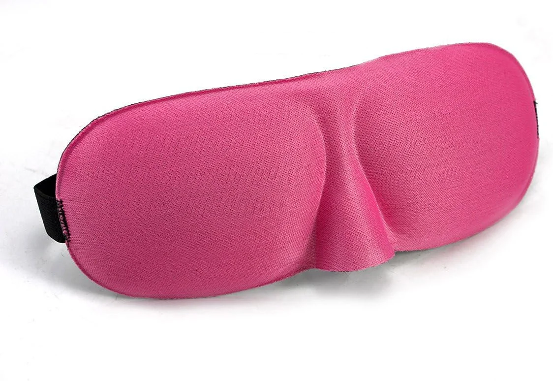 ماسک خواب محافظ چشم سه بعدی راحت و لوکس - سبک وزن - بند قابل تنظیم - پلی استر تنفسی - ماسک خواب، صورتی ماسک خواب محافظ چشم سه بعدی راحت و لوکس - سبک وزن - بند قابل تنظیم - پلی استر تنفسی - ماسک خواب، صورتی